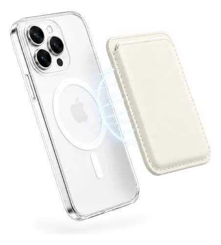 Billetera magnética para IPhone o Android - Color Blanco